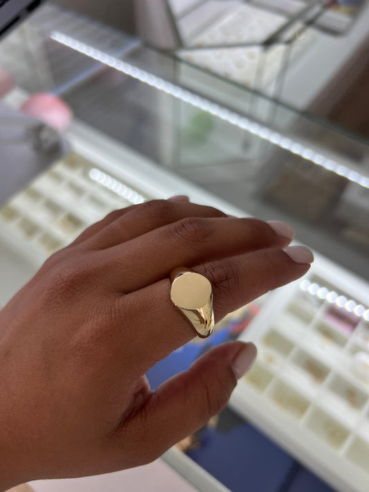 Anillo Selllo caballero 10