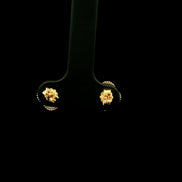 Zarcillos clover blancos