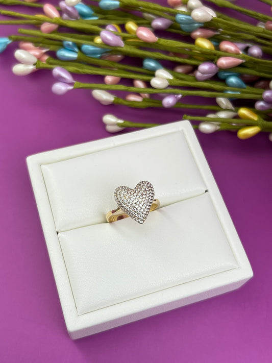 Anillo big love brillante 7