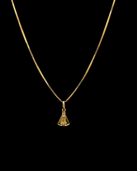 Cadena Virgen del valle 40cm
