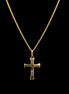 Cadena Cruz cordón 60cm