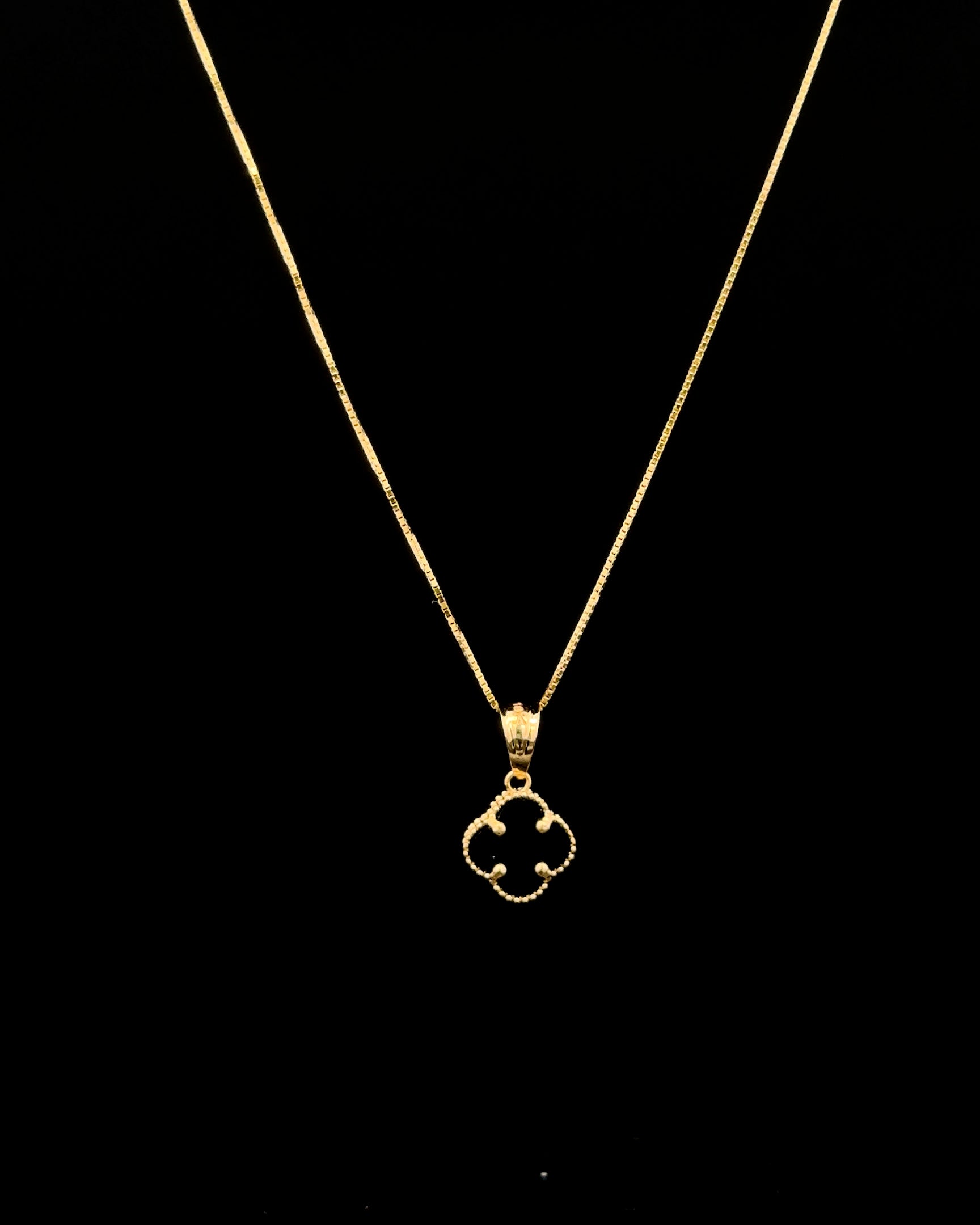 Cadena veneciana clover 50cm