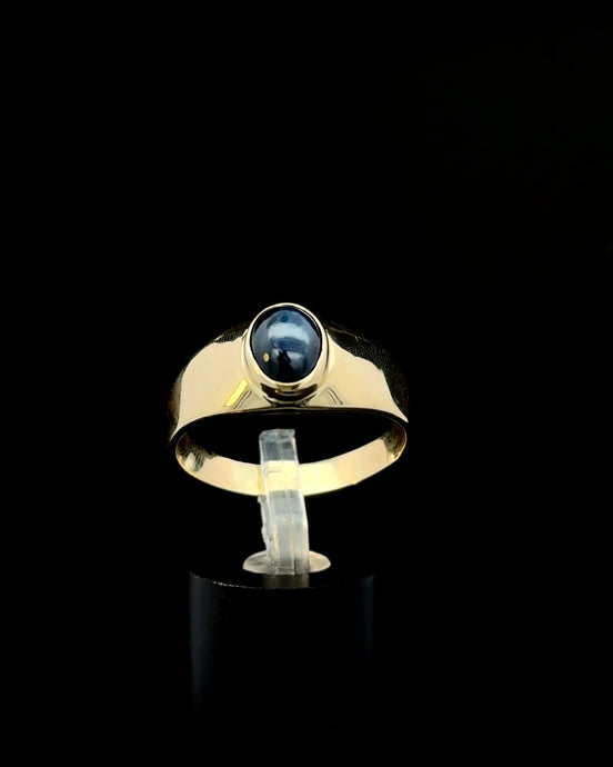 Anillo zafiro estrella 13