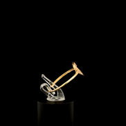 Anillo love hollow