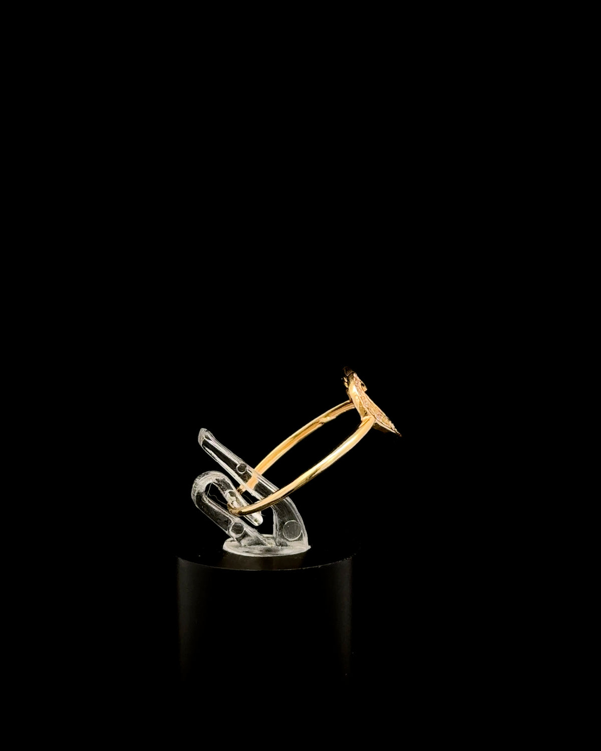 Anillo love hollow