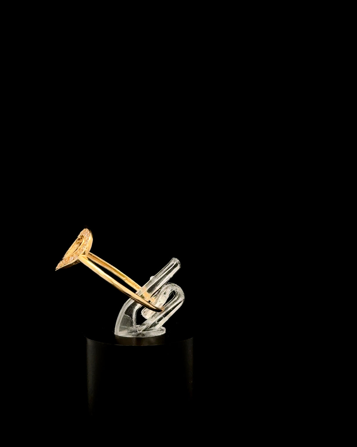 Anillo love hollow