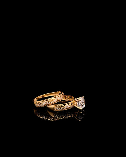 Anillo solitario set #7.5