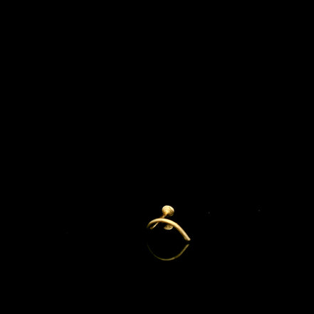 Piercing nariz punto de luz