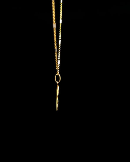 Cadena Virgen María 45cm