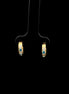 Argollas huggie sky blue