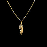 Cadena Virgen María 45cm