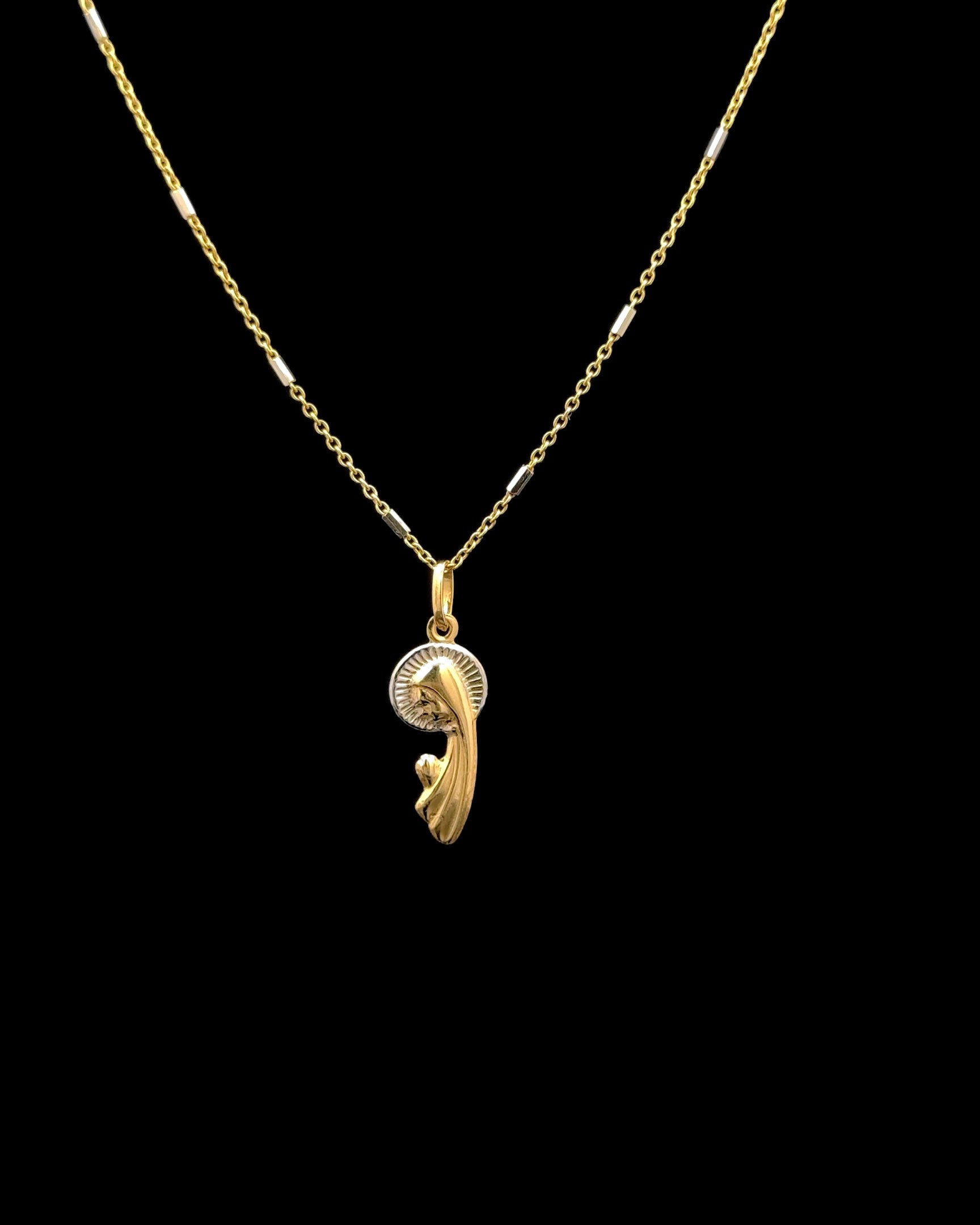 Cadena Virgen María 45cm