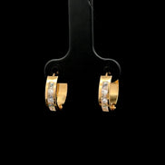 Argollas huggie cuadro