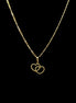 Cadena fígaro love 45cm