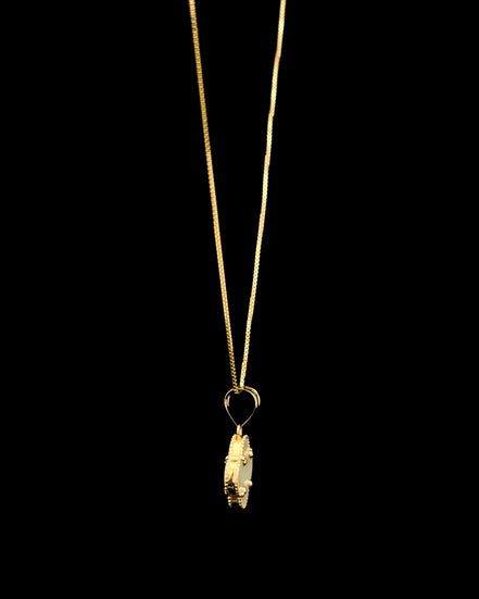 Cadena clover blanco 50cm