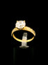 Anillo solitario Z #8