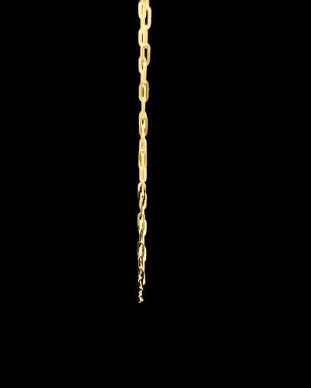 Cadena gargantilla paper clip 40cm