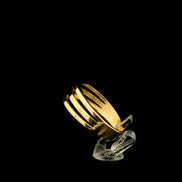 Anillo fancy 3 líneas 7