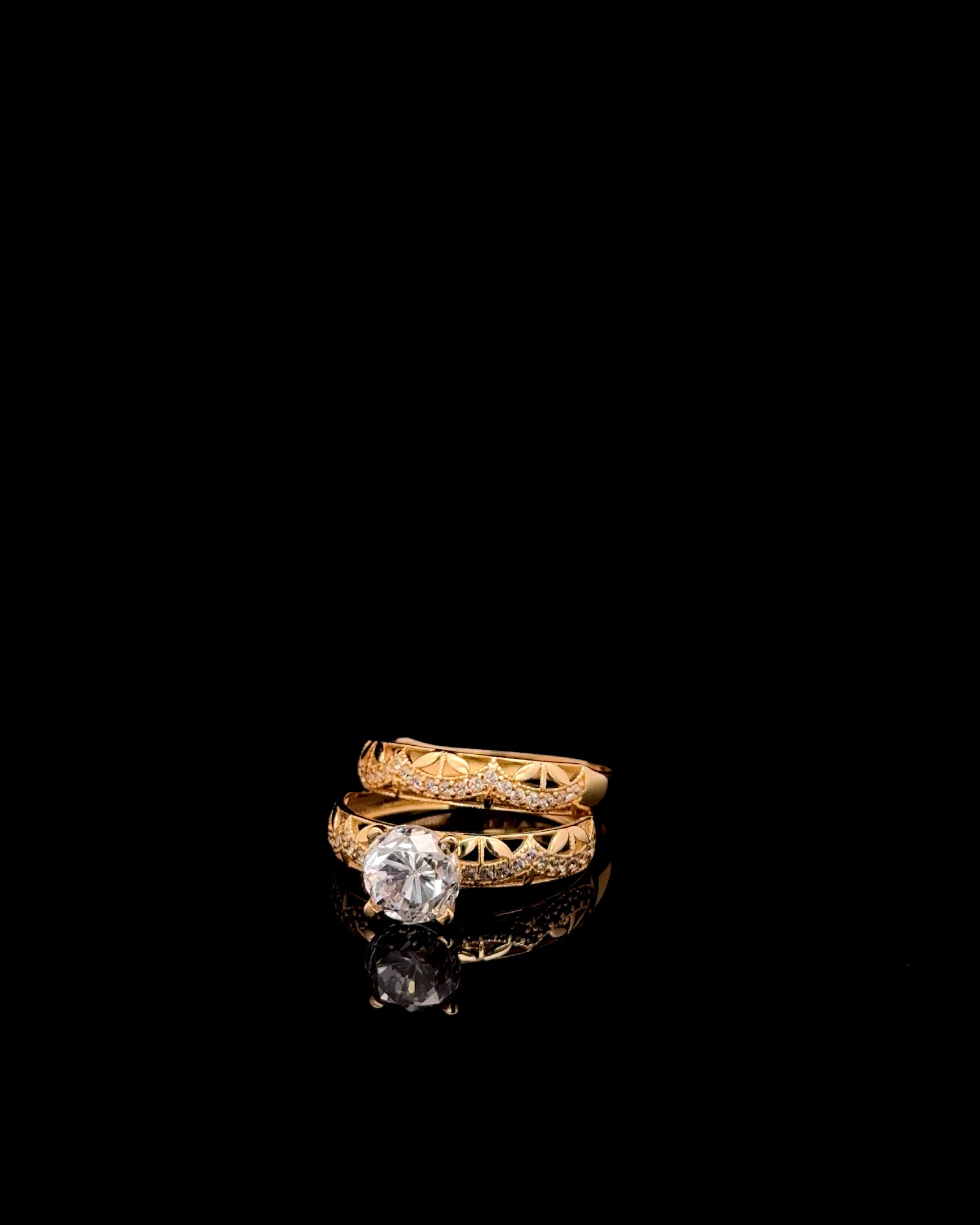 Anillo solitario set #7.5