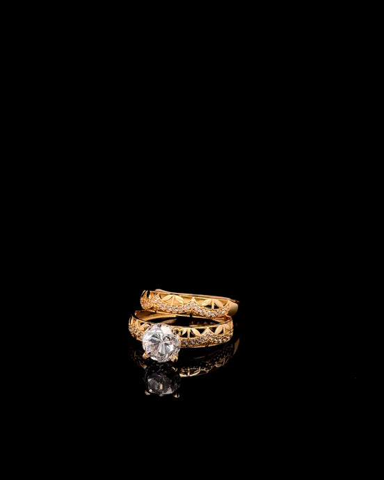 Anillo solitario set #7.5