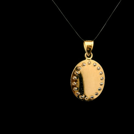 Medalla virgen de Guadalupe brillante