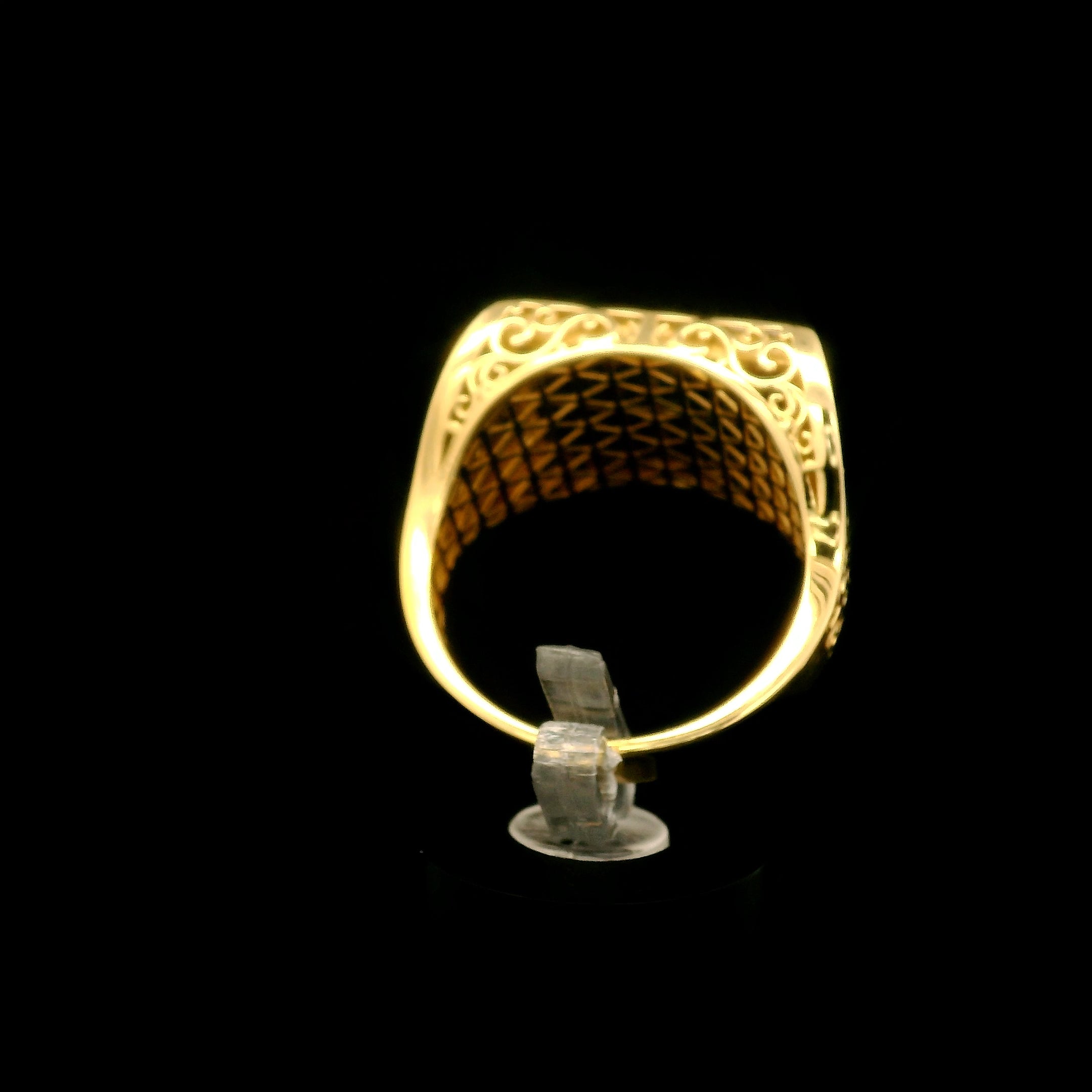 Anillo ónix royal 11