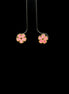 Zarcillos flor pink