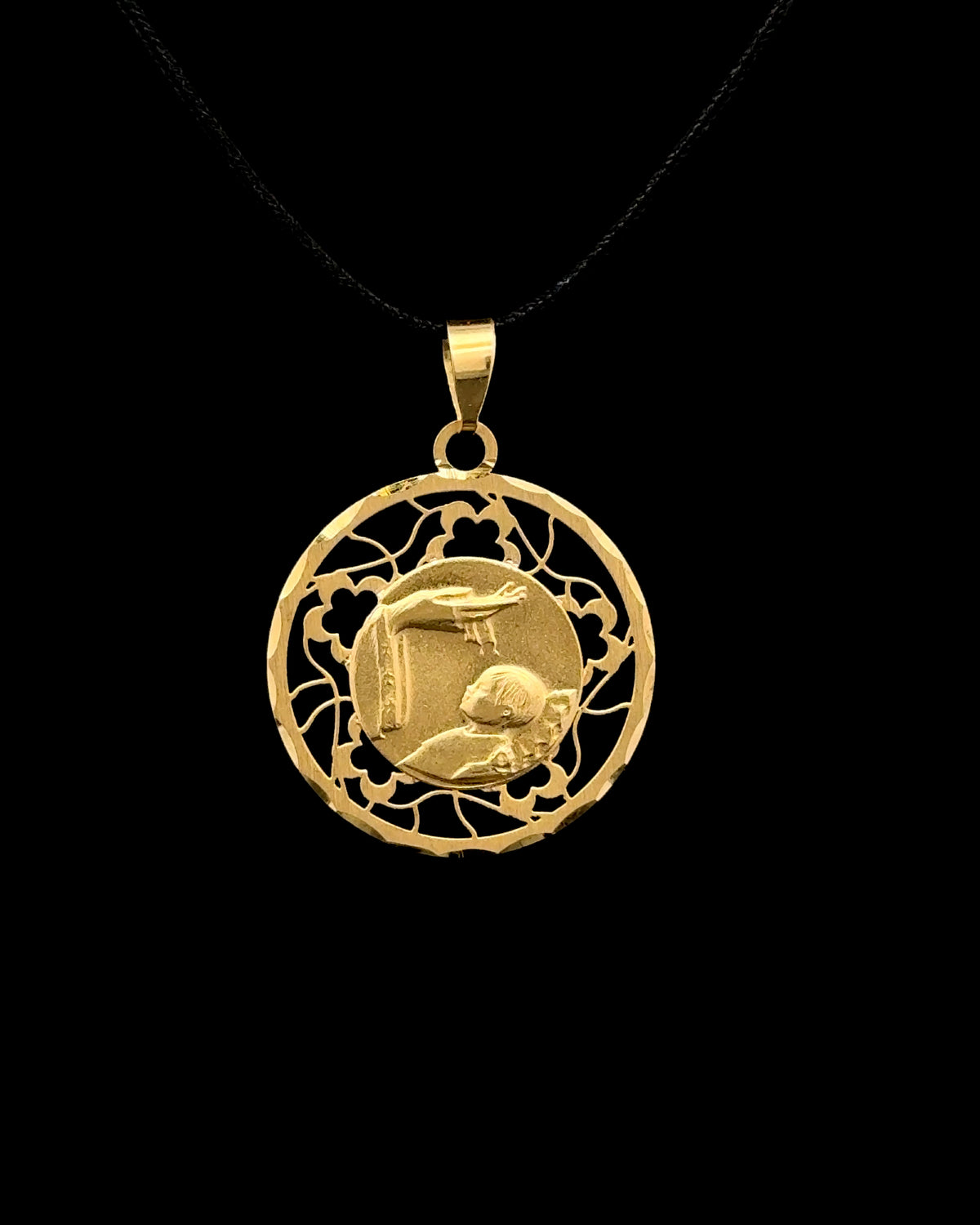 Dije medalla bautizo