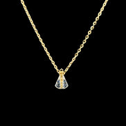 Cadena Virgen del valle 45cm