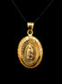 Medalla virgen Guadalupe brillante