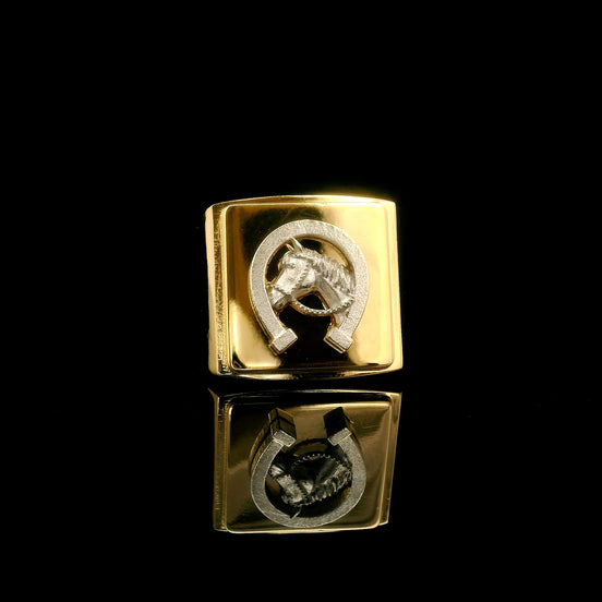 Anillo  sello Caballo 11