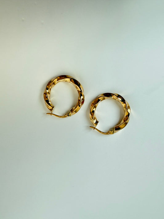 Argollas soft entorche
