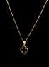 Cadena clover negra 50cm