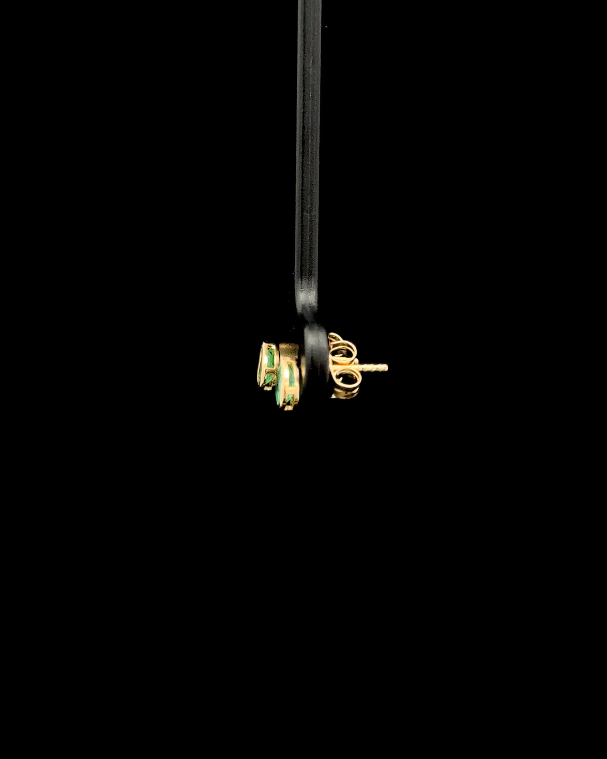 Zarcillos gota esmeralda