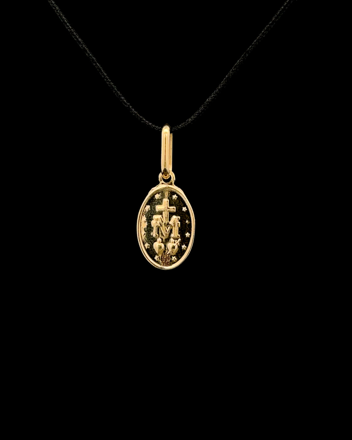 Dije medalla virgen milagrosa