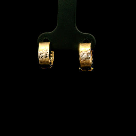 Argollas huggies Swarovski