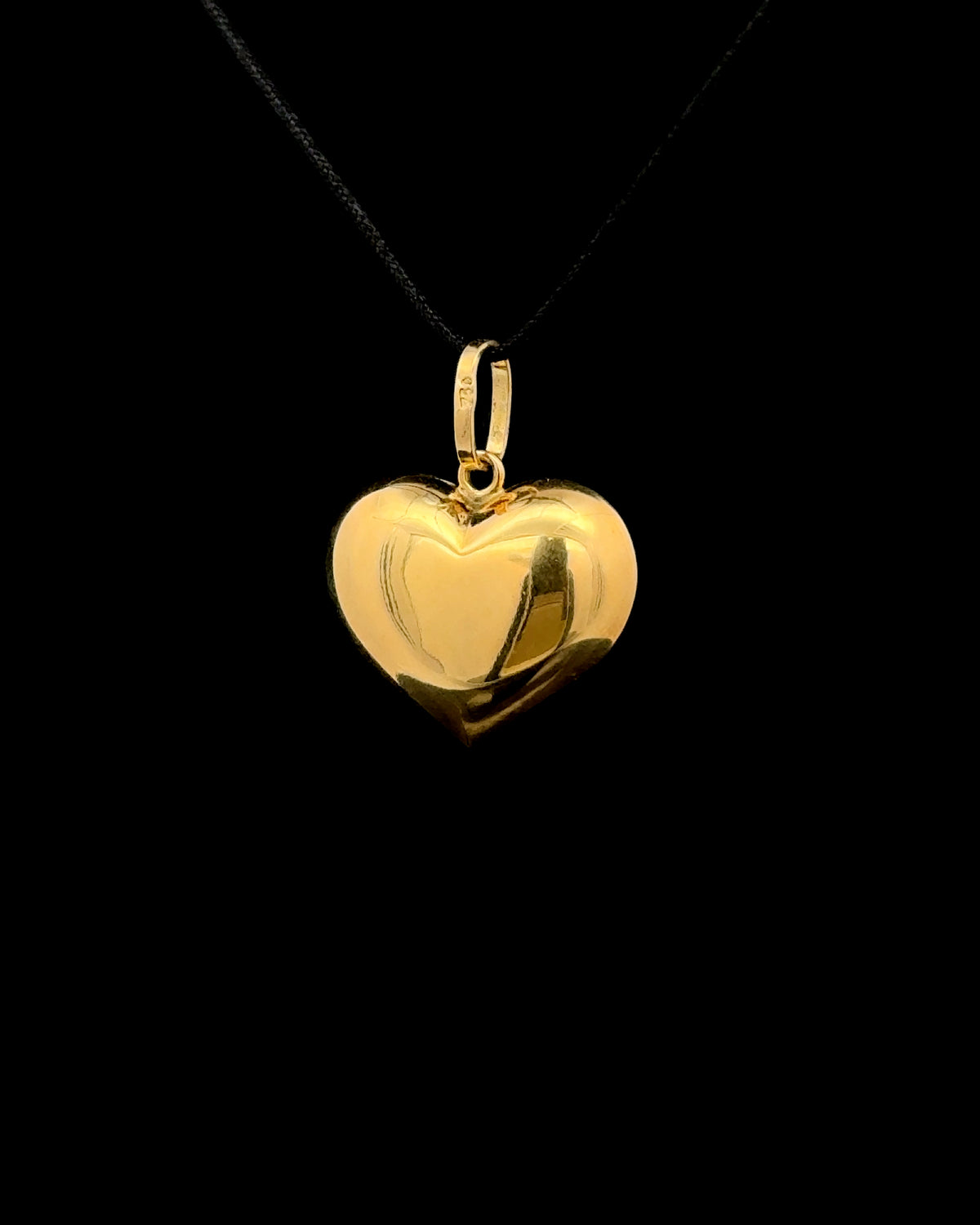 Dije corazón puff XL
