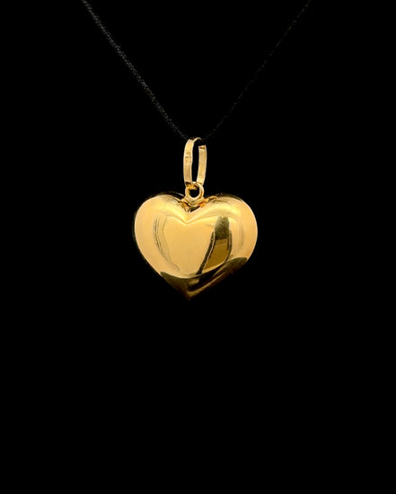 Dije corazón puff XL
