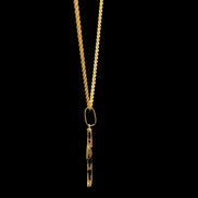 Cadena Cruz cordón 60cm
