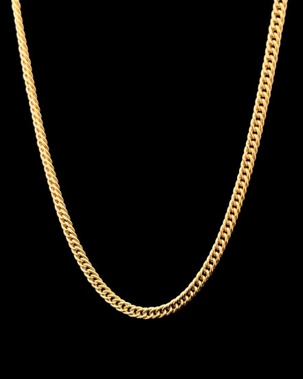 Cadena cubana curb