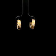 Argollas Huggie Swarovski