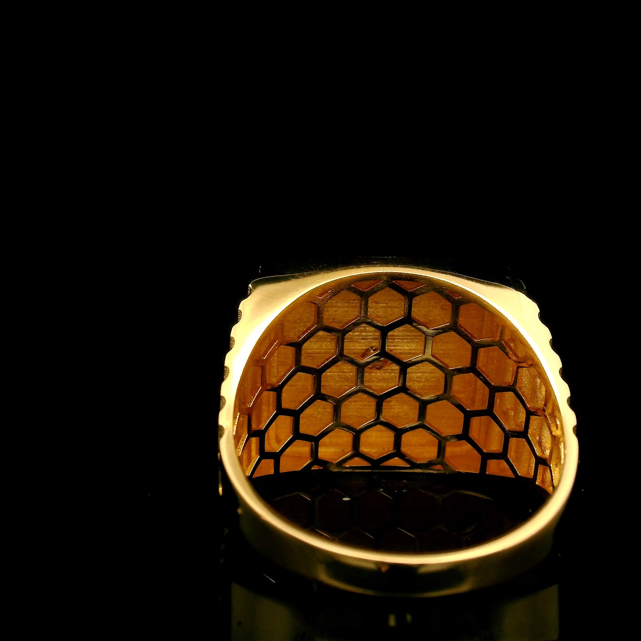 Anillo  sello Ancla 11.5