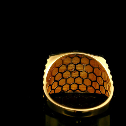 Anillo  sello Ancla 11.5