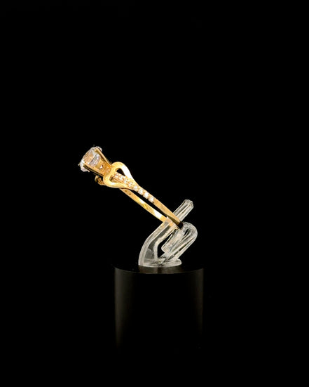 Anillo solitario love 8