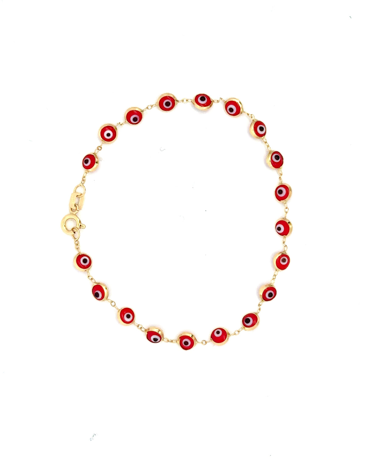 Esclava ojo turco roja