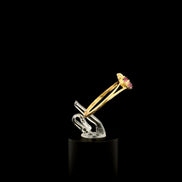 Anillo corazón ardiente 9