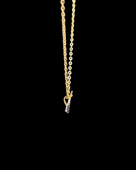 Cadena Virgen del valle 45cm