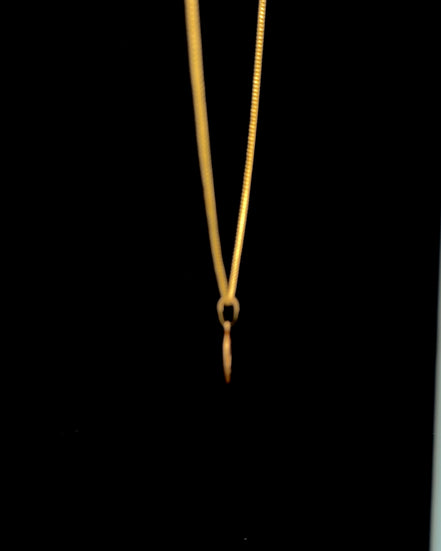 Cadena estrella de David 50cm