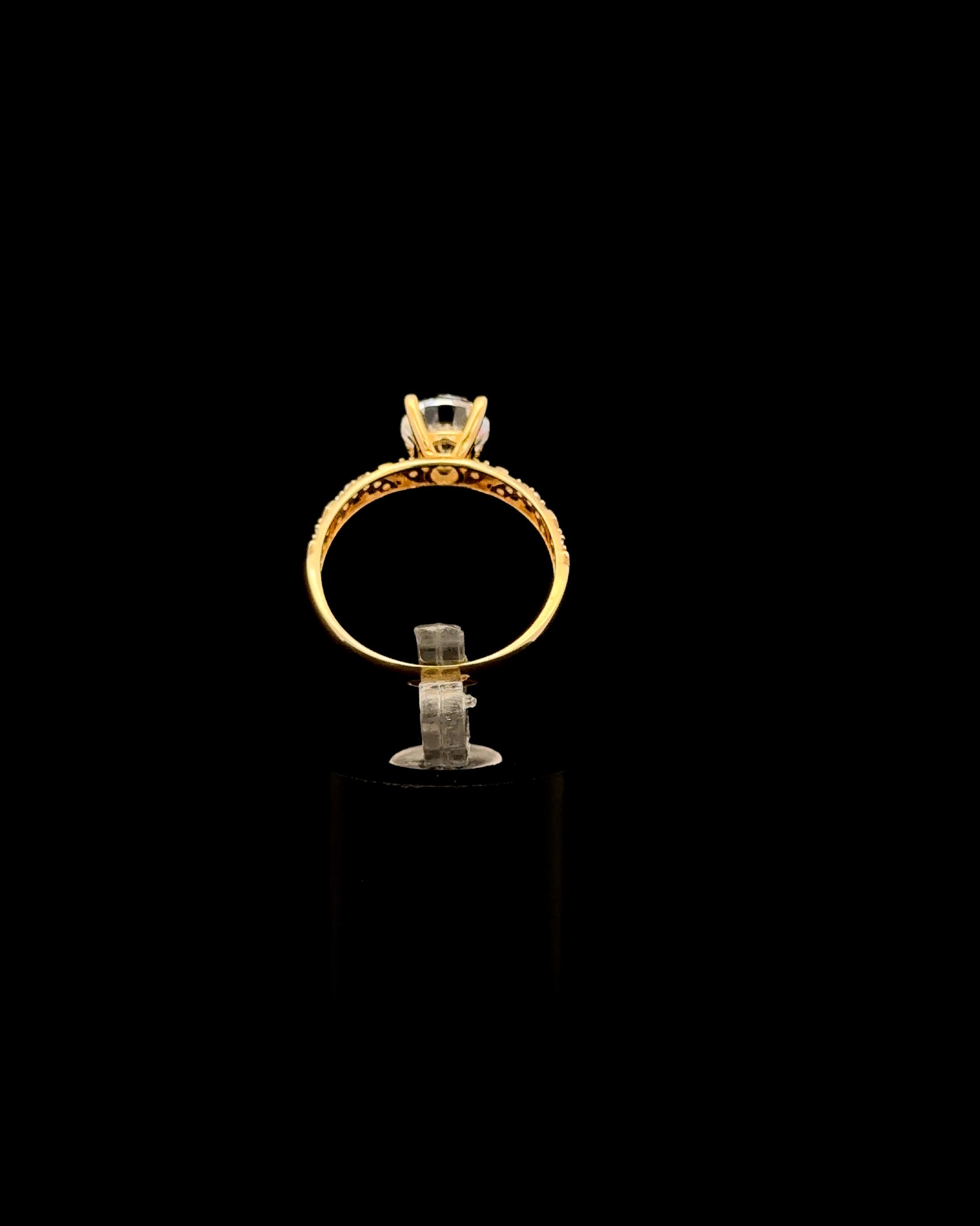 Anillo solitario #8