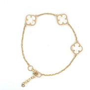 Esclava clover blanco